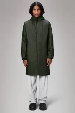 Rains Overgangsjakker|Parkajakker<Lohja Long Insulated Jacket Green