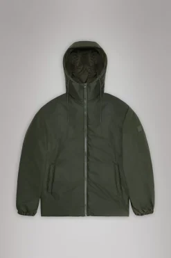 Rains Overgangsjakker|Vinterjakker<Lohja Long Insulated Jacket Green
