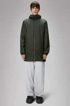 Rains Overgangsjakker|Vinterjakker<Lohja Long Insulated Jacket Green