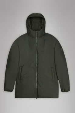 Rains Overgangsjakker|Vinterjakker<Lohja Long Insulated Jacket Green