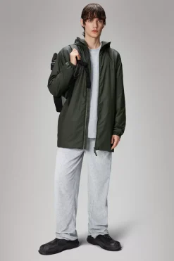 Rains Overgangsjakker|Vinterjakker<Lohja Long Insulated Jacket Green