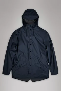 Rains Regnjakker<Long Jacket Navy