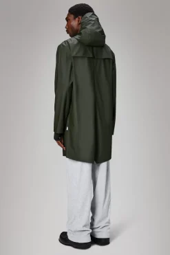 Rains Regnjakker<Long Jacket Green