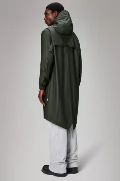 Rains Regnjakker|Parkajakker<Long Jacket Green
