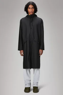 Rains Regnjakker<Long Jacket Black