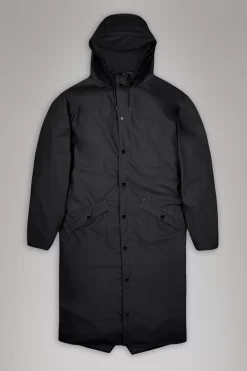Rains Regnjakker<Long Jacket Black