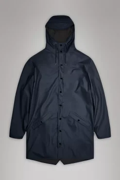 Rains Regnjakker<Long Jacket Navy