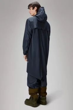 Rains Regnjakker|Parkajakker<Long Jacket Navy