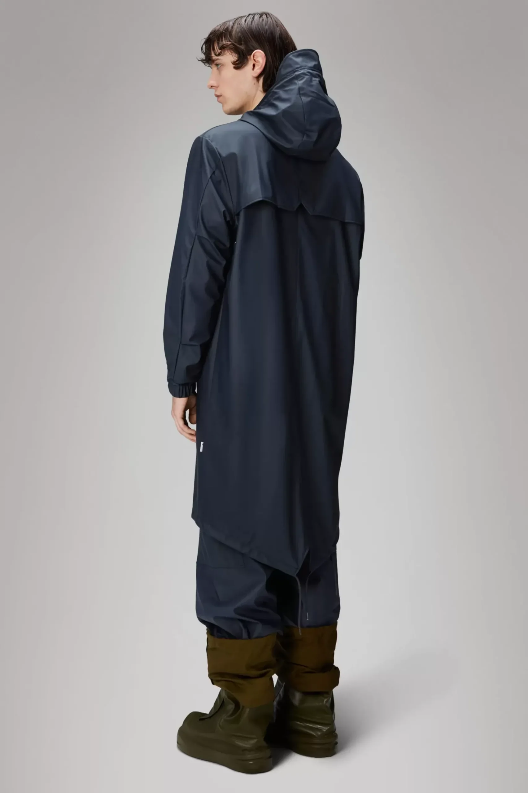 Rains Regnjakker|Parkajakker<Long Jacket Navy