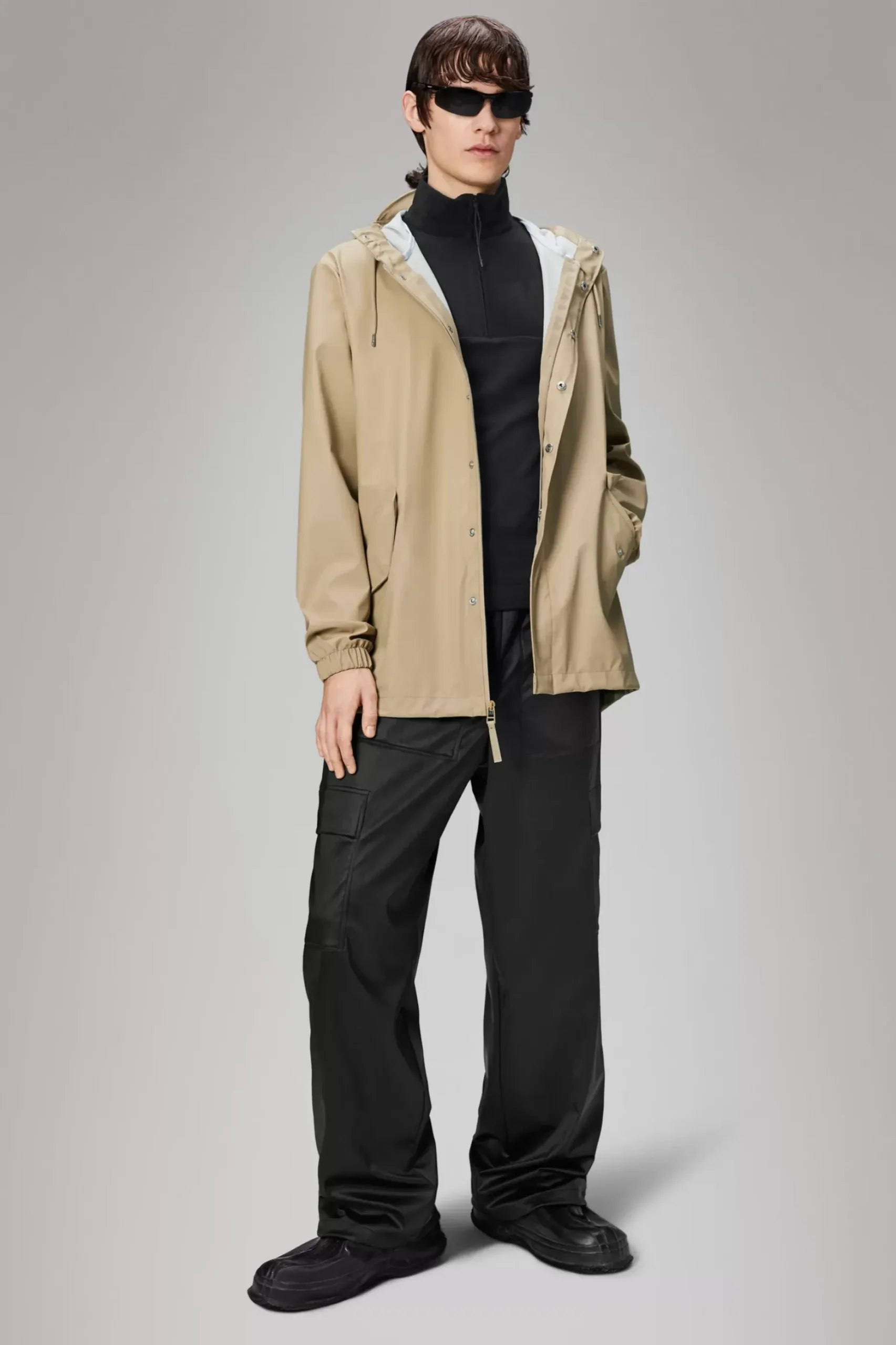 Rains Regnjakker<Long Jacket Sand