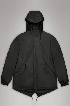 Rains Regnjakker<Long Jacket Black