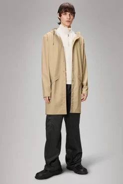 Rains Regnjakker<Long Jacket Sand