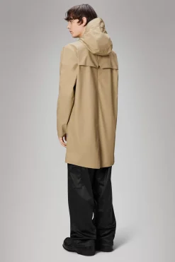 Rains Regnjakker<Long Jacket Sand