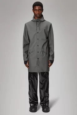 Rains Regnjakker<Long Jacket Grey