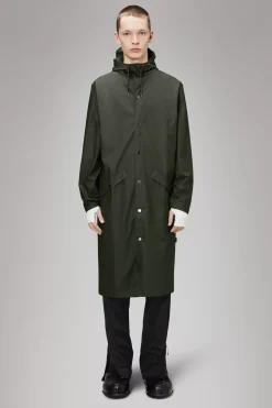 Rains Regnjakker<Long Jacket Green