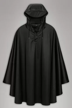 Rains Regnjakker|Ponchos<Long Jacket BlackGrain