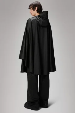 Rains Regnjakker|Ponchos<Long Jacket BlackGrain