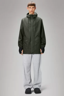 Rains Regnjakker<Long Jacket Green