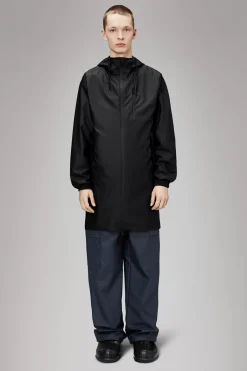 Rains Regnjakker<Long Jacket Black