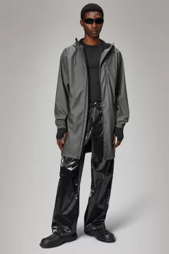 Rains Regnjakker<Long Jacket Grey