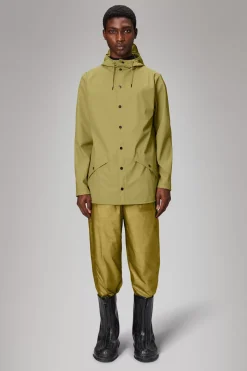Rains Regnjakker<Long Jacket Khaki