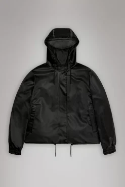 Rains Regnjakker<Long Jacket BlackGrain