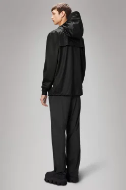 Rains Regnjakker<Long Jacket BlackGrain