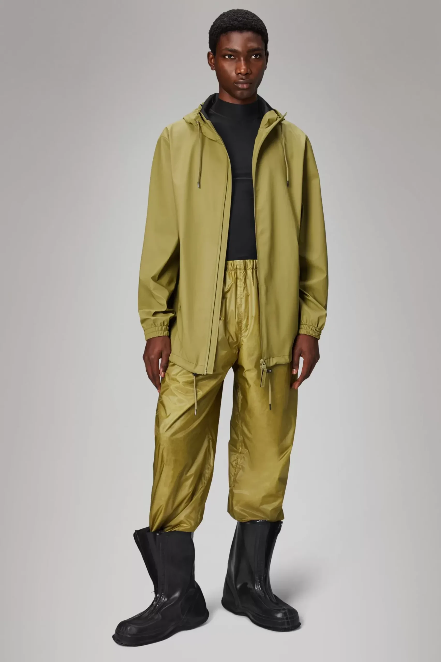 Rains Regnjakker<Long Jacket Khaki
