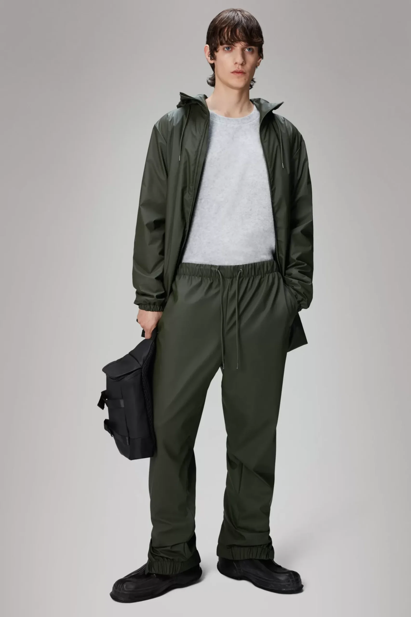 Rains Regnbukser<Rain Pants Regular Green