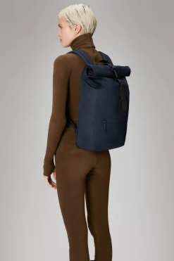 Rains Rygsække<Rolltop Rucksack Navy