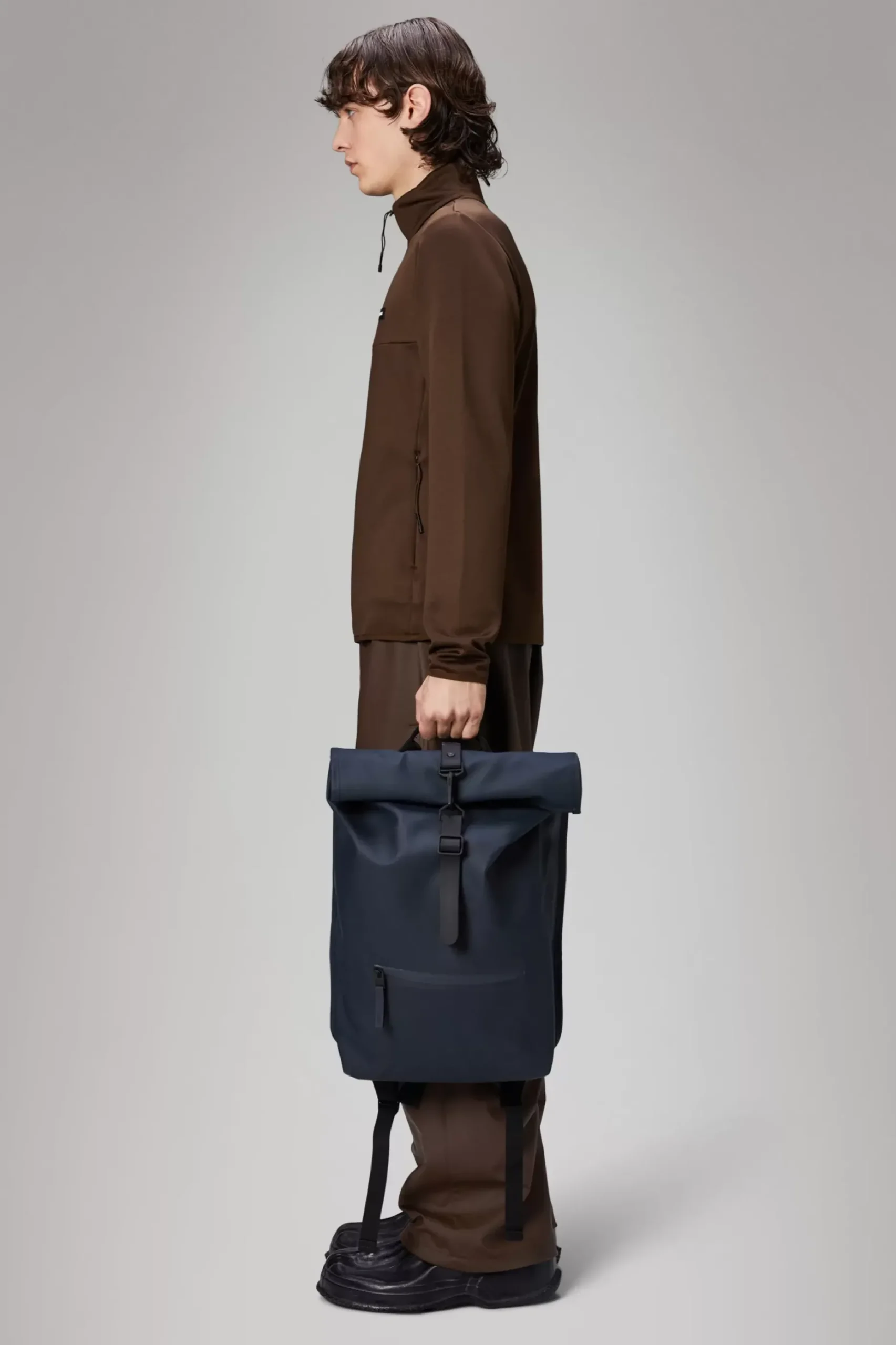 Rains Rygsække<Rolltop Rucksack Navy
