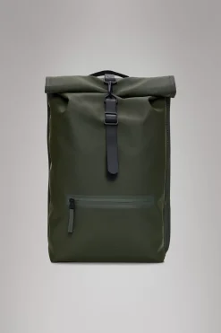 Rains Rygsække<Rolltop Rucksack Green