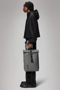 Rains Rygsække<Rolltop Rucksack Grey