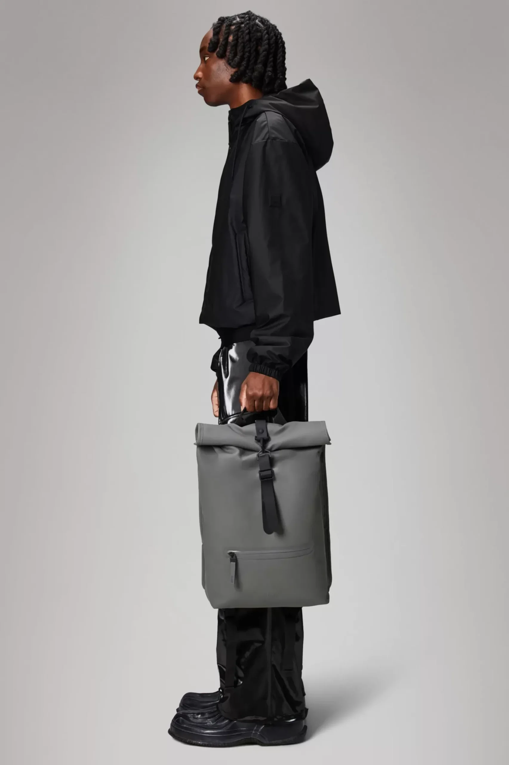 Rains Rygsække<Rolltop Rucksack Grey