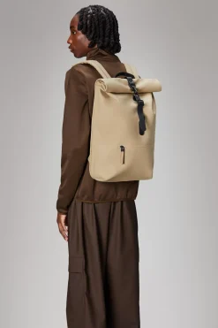 Rains Rygsække<Rolltop Rucksack Sand