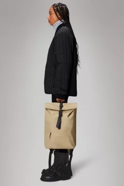 Rains Rygsække<Rolltop Rucksack Sand