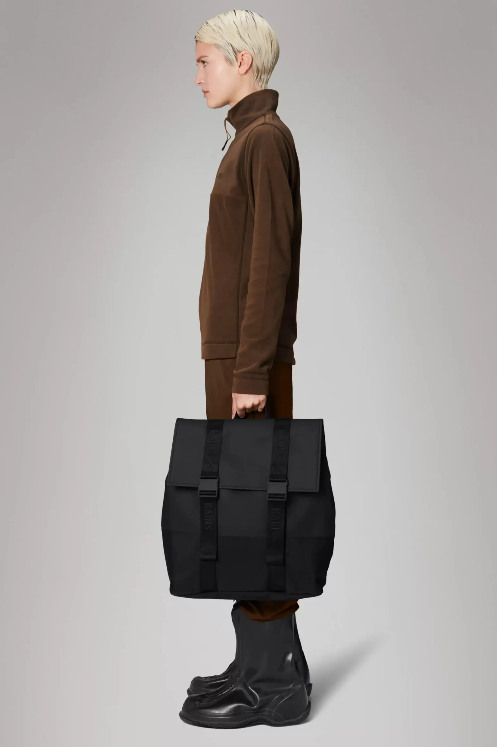 Rains Rygsække<Rolltop Rucksack Black