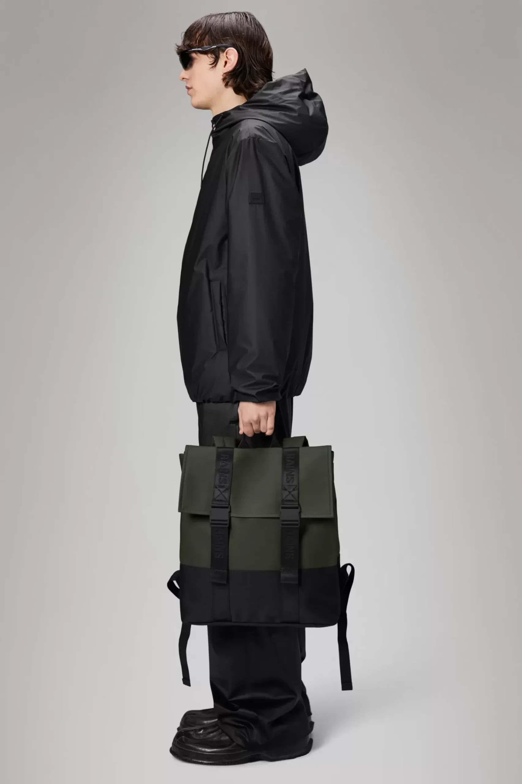 Rains Rygsække<Rolltop Rucksack Green