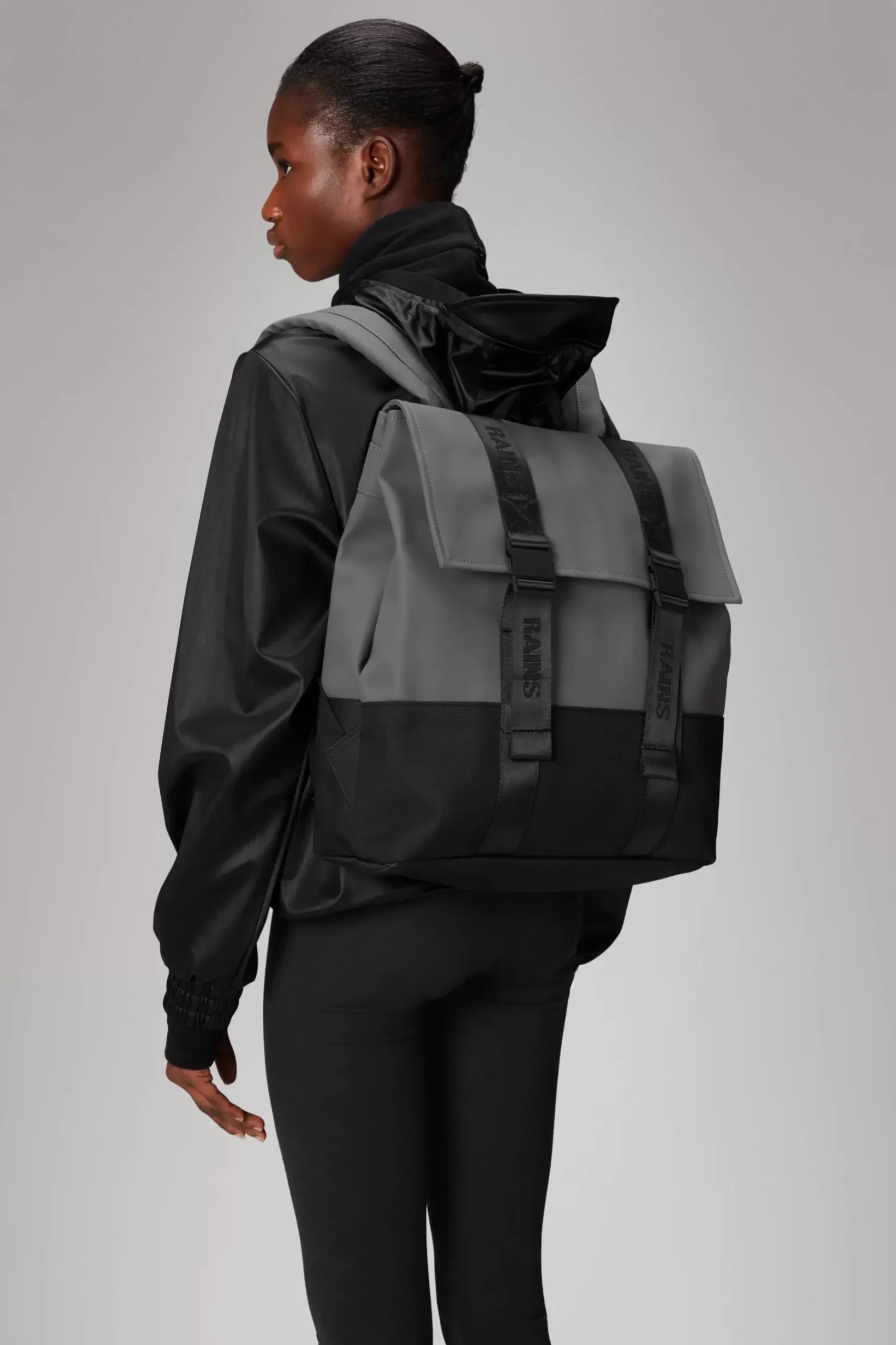 Rains Rygsække<Rolltop Rucksack Grey