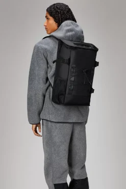 Rains Rygsække<Rolltop Rucksack Black