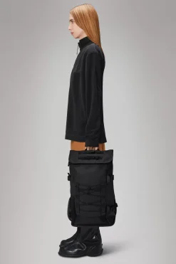 Rains Rygsække<Rolltop Rucksack Black