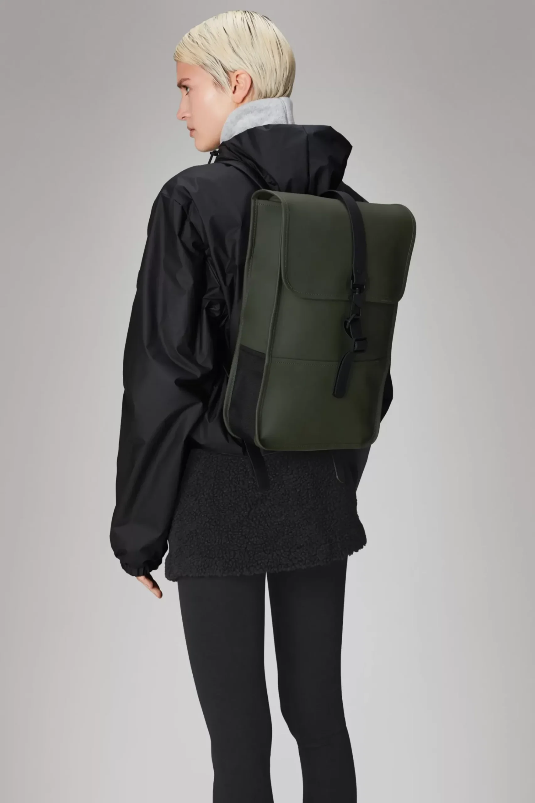 Rains Rygsække<Rolltop Rucksack Green