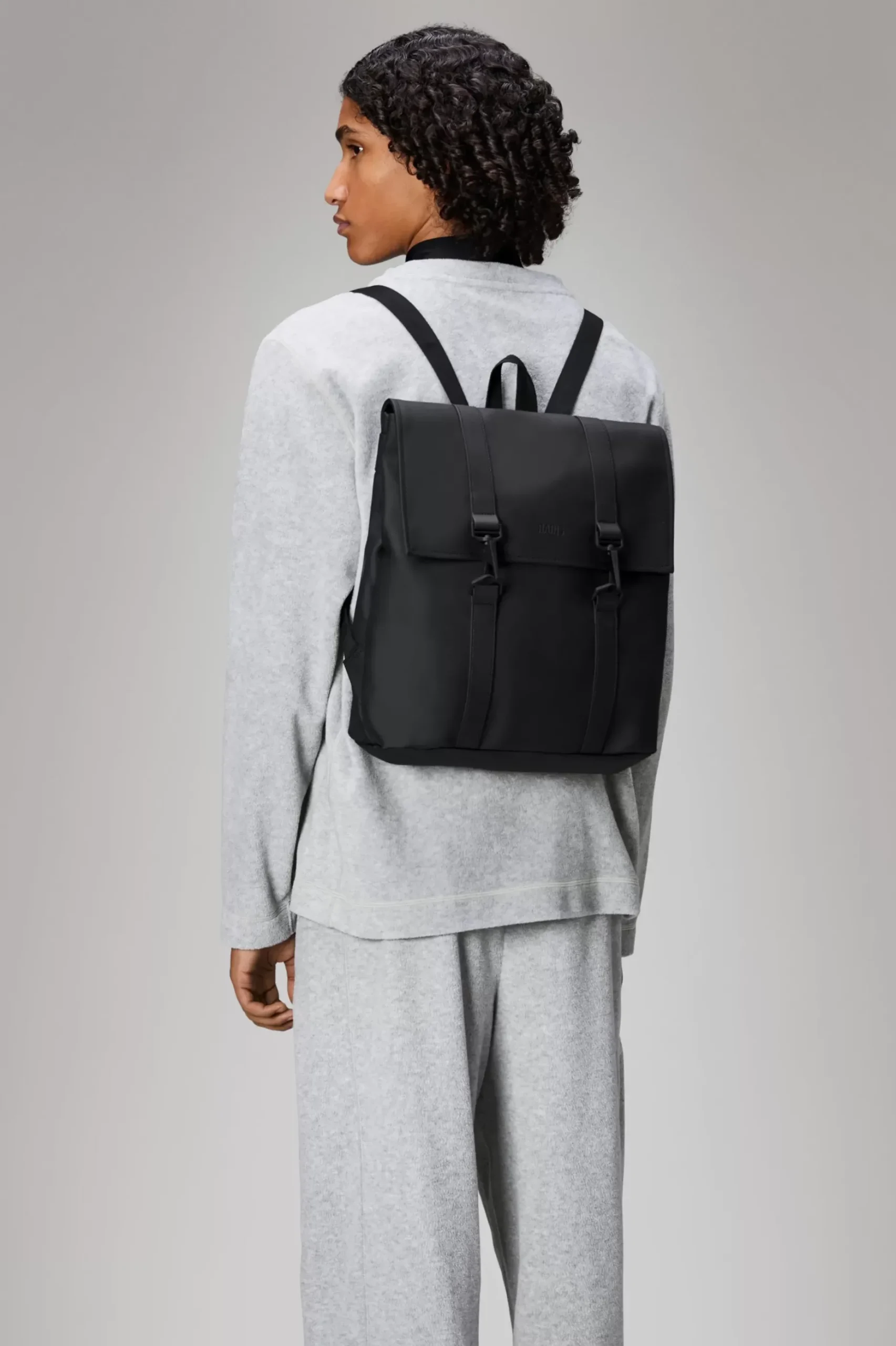 Rains Rygsække<Rolltop Rucksack Black