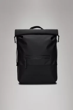 Rains Rygsække<Rolltop Rucksack Black