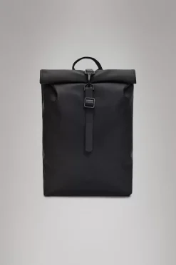 Rains Rygsække<Rolltop Rucksack Black