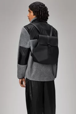 Rains Rygsække<Rolltop Rucksack Black