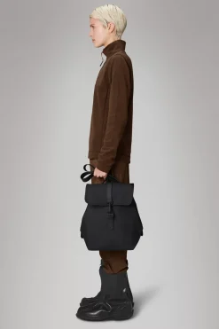 Rains Rygsække<Rolltop Rucksack Black