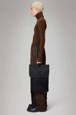 Rains Rygsække<Rolltop Rucksack Black