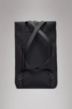 Rains Rygsække<Rolltop Rucksack Black