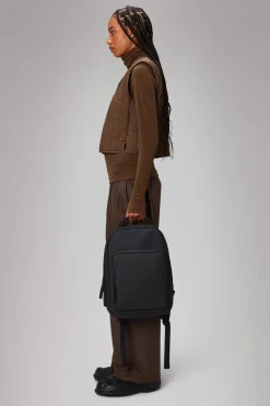 Rains Rygsække<Rolltop Rucksack Black